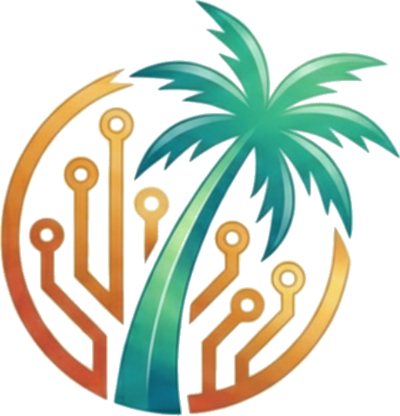 FDME palm tree logo